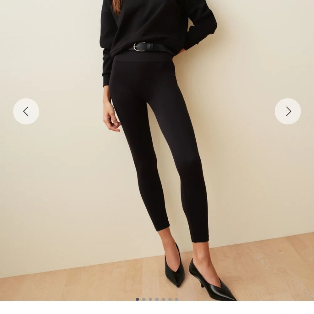 SPANXshape ribbed knit legging | M/regular | black